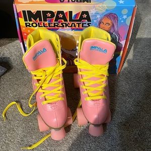 Pink Impala Roller Skates